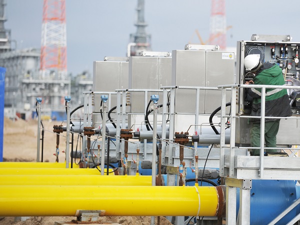 Gas Compression Station North Stream Portoyova Gazprom